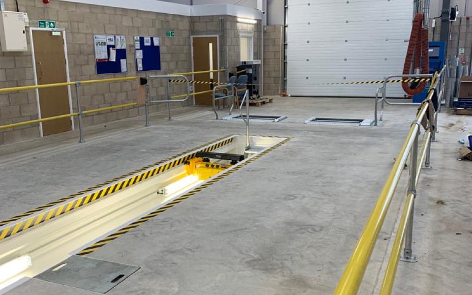 Derbyshire County Council's new local authority workshop is a spacious facility equipped with the technologies and infrastructure