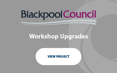 Garage workshop upgrades for Blackpool Council