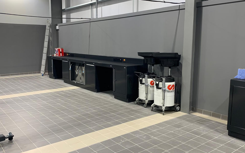 Lubrication equipment supplied by Samoa for Drayton Kia Boston