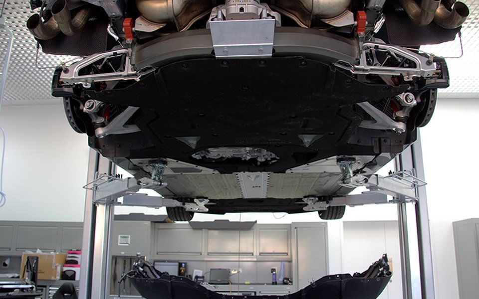 Nussbaum’s industry-leading, fixed 2-post vehicle lifts are neat and built to last, offering reliable performance for Lamborghini, Pangbourne’s workshop