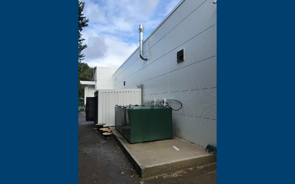 Installation of lubrication equipment is a key part of our garage equipment installation projects, including fresh and waste oil tanks