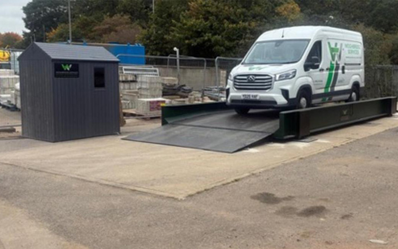 Industrial-grade 40-tonne weighbridge at Ringway’s depot in Milton Keynes