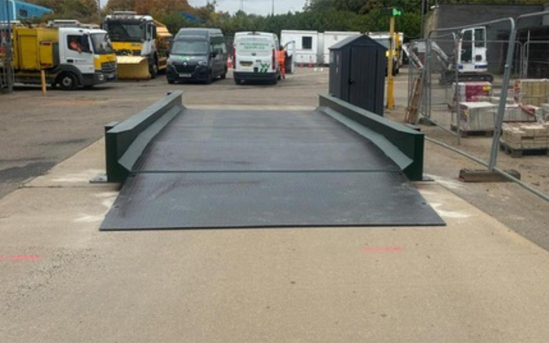 40-tonne weighbridge installed by CCS in Milton Keynes.