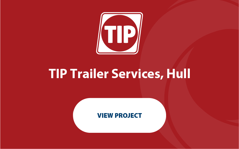 Garage equipment installation completed for TIP Trailers, Hull