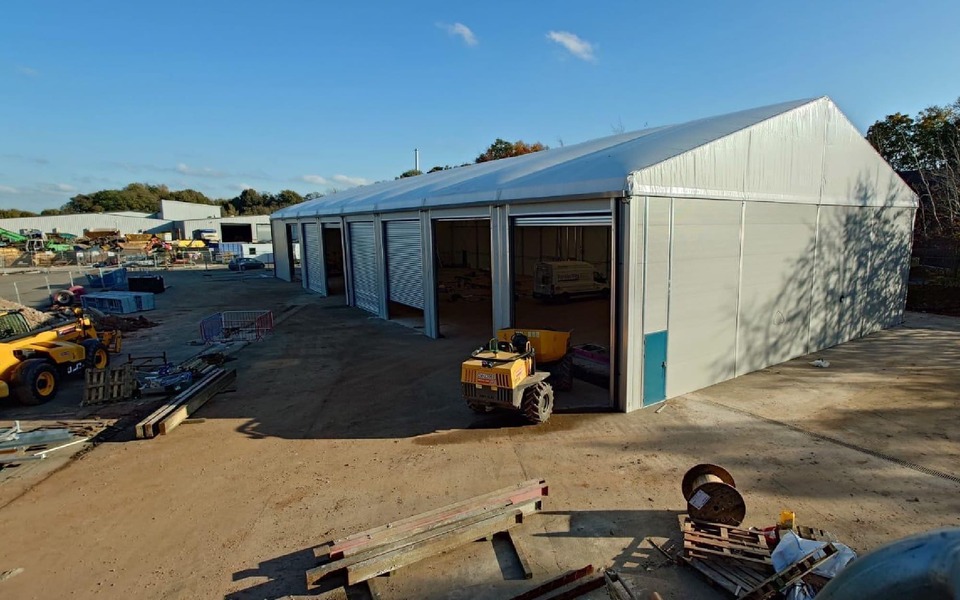 New workshop installation project for TIP Trailers in Shepshed, Leicestershire