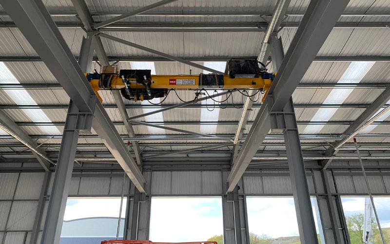 Garage equipment installation for this extensive commercial vehicle workshop.