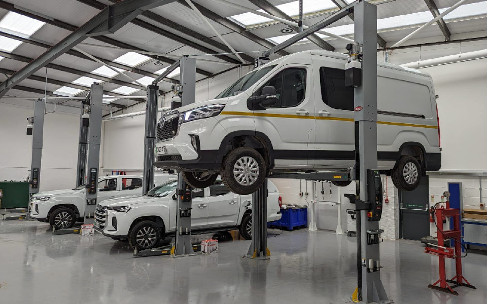 CCS Garage Equipment was pleased to deliver this commercial vehicle workshop for VMS Vehicle Hire in Stevenage