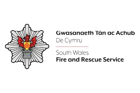 South Wales Fire Service logo.