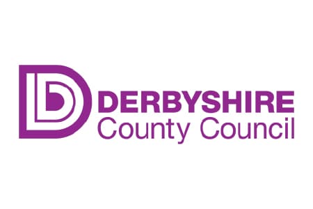 Derbyshire County Council logo.