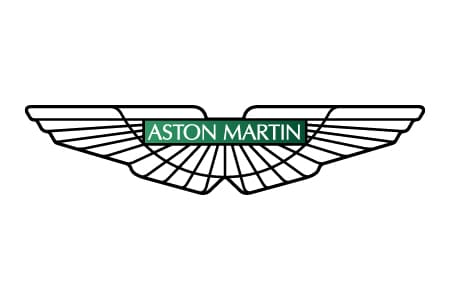 Aston Martin logo.