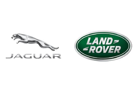 Jaguar Land Rover logo.