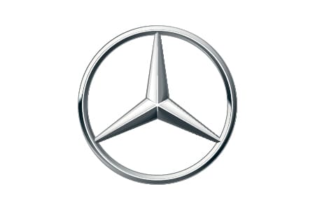 Mercedes-Benz logo.
