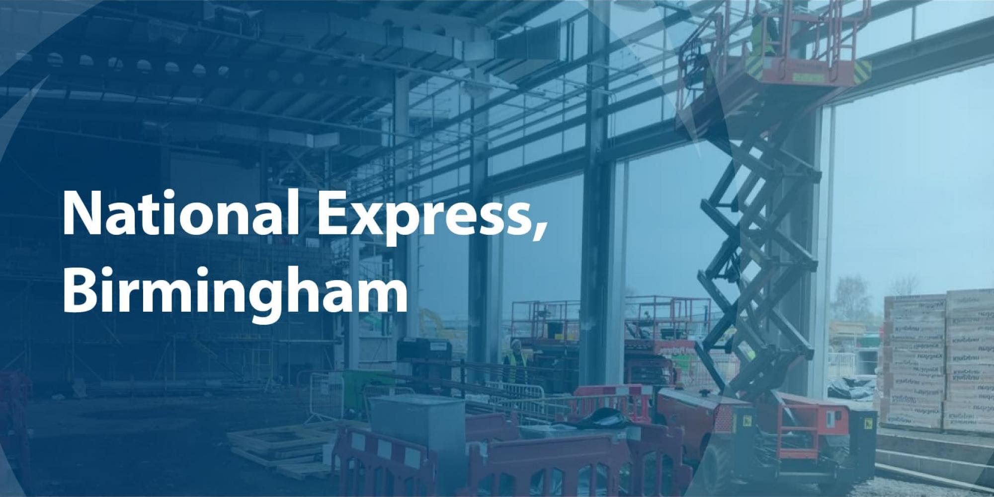 Project Update: Garage equipment installation for National Express in Birmingham by CCS