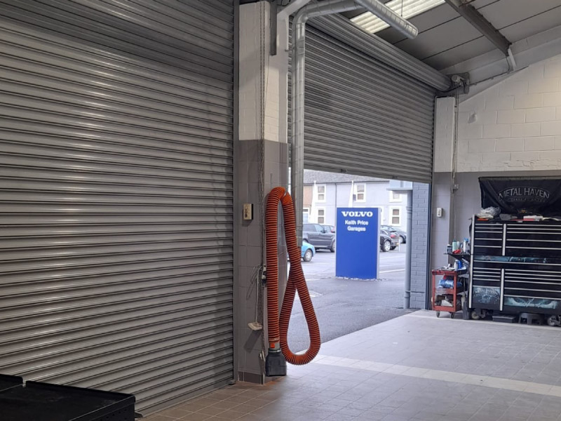 LEV fume extraction systems in vehicle workshops South Wales