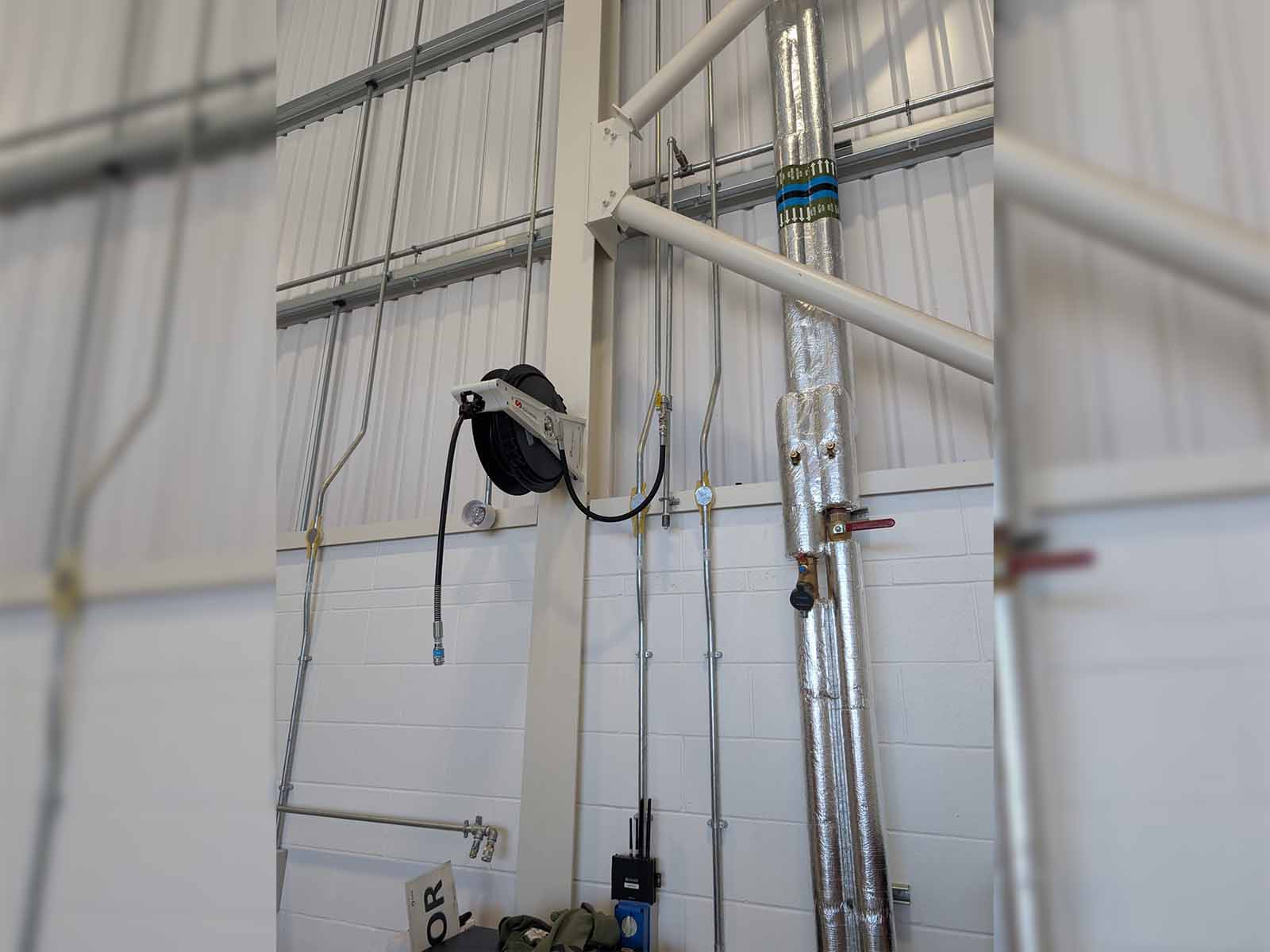 Lubrication systems and pipework supplied and fitted by CCS Garage Equipment.