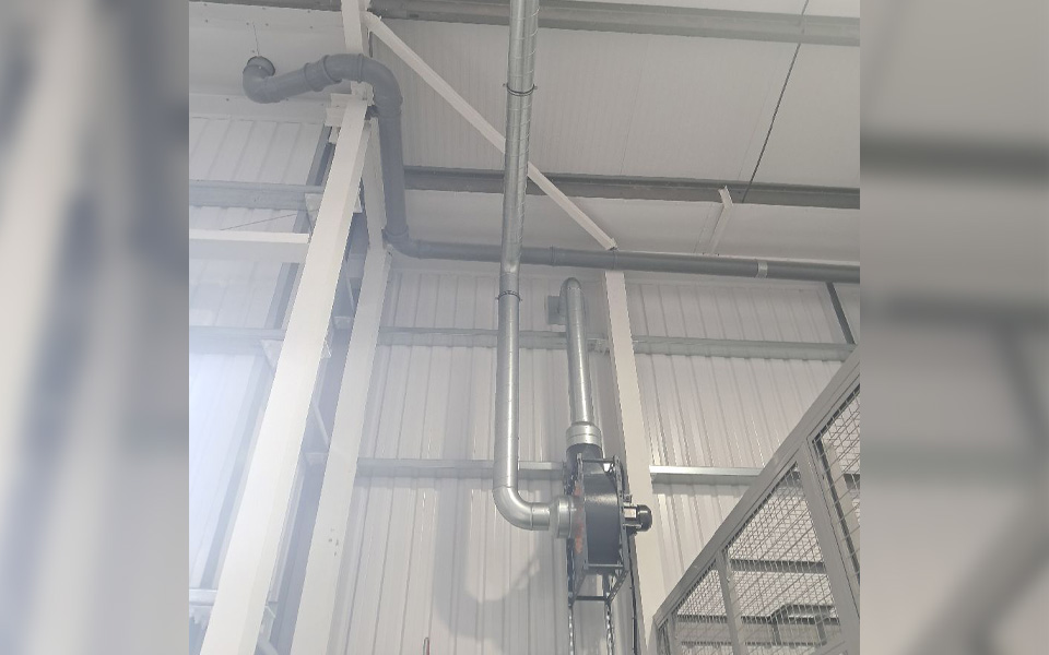 Complete pipework installation by CCSs in-house pipe fitters.