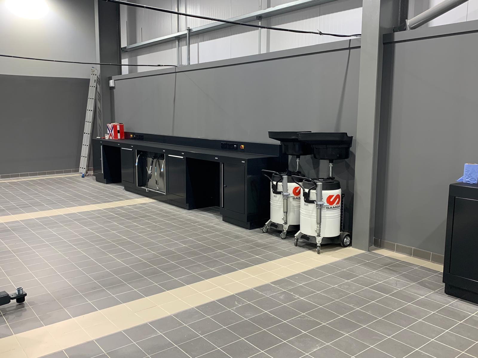 Lubrication equipment supplied by Samoa for Drayton Kia Boston